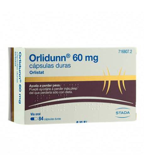 Orlidunn 60mg 84 cápsulas Control de peso
