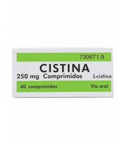 Cistina 250 mg 40 Comprimidos Vitaminas