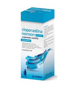 Cloperastina Normon 3.54mg/mlSuspensión oral 120ml Tos seca