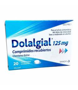 Dolalgial 125mg 20 comprimidos