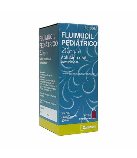 Fluimucil pediátrico 20 mg/ml Mucolíticos