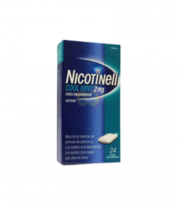 NICOTINELL Cool Mint 2 mg 24 Chicles Tabaquismo