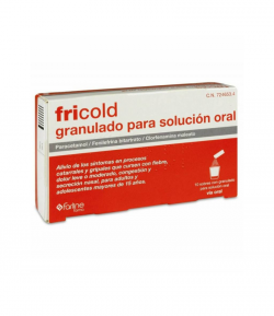 Fricold granulado para solución oral 10sob