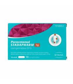 Paracetamol Stadapharm 1gr 10 comprimidos