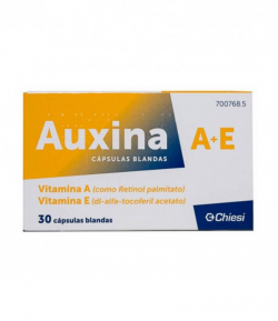 Auxina A + E 30 Cápsulas blandas