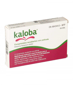 KALOBA 21 comprimidos recubiertos con película