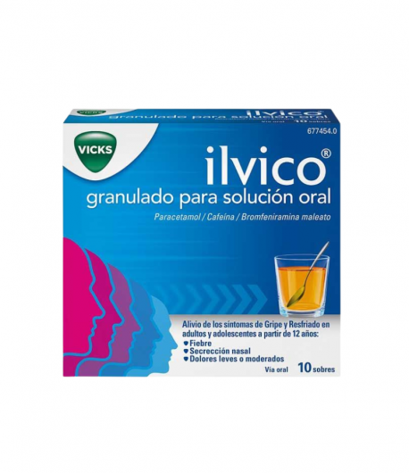 ILVICO granulado para solución oral 10sob Antigripales