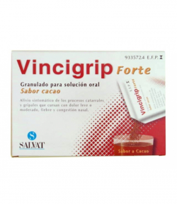 Vincigrip Forte granulado para solución oral sabor cacao 10sob Sobres