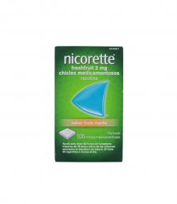 Nicorette Freshfruit 2 mg 105 Chicles Tabaquismo