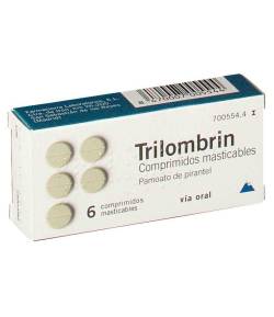 Trilombrin 250mg 6 comprimidos masticables