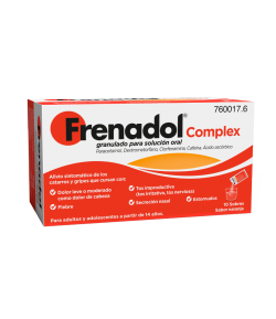 FRENADOL COMPLEX granulado para solución oral 10sob