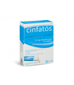 CINFATÓS 15 mg Solución Oral 18 Sobres