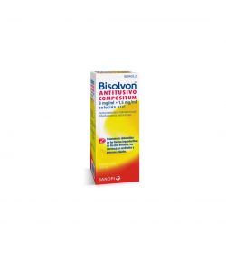 BISOLVON ANTITUSIVO COMPOSITUM 3 mg / 1,5mg / ml Solución Oral Jarabe 200ml