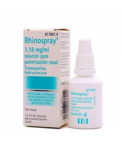 RHINOSPRAY solución para pulverización nasal 12ml Vía Nasal