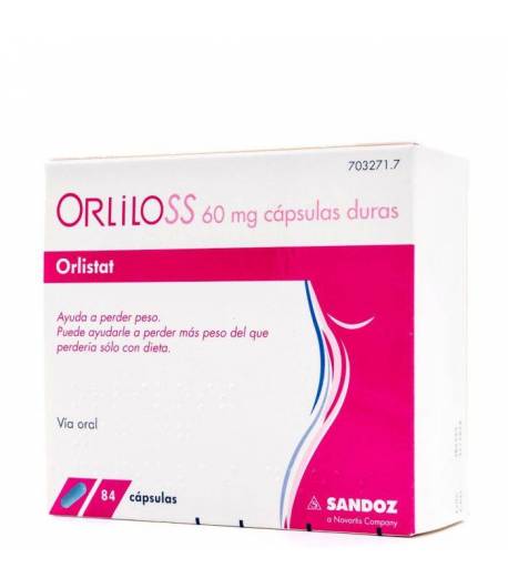 ORLILOSS 60mg 84 cápsulas duras Control de peso