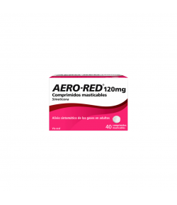 AERO RED 120mg 40 comprimidos masticables