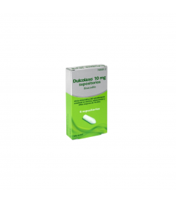 DULCOLAX Bisacodilo 10 mg 6 Supositorios Estreñimiento