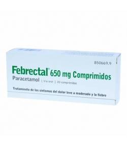 FEBRECTAL 650 mg 20comp Cápsulas/ Comprimidos