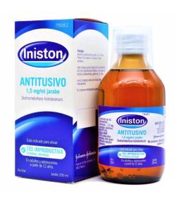 INISTON ANTITUSIVO 1,5 mg/ml jarabe 200ml Tos seca