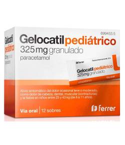 GELOCATIL 325 mg granulado 12sob