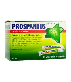 PROSPANTUS 35 mg Jarabe 21sob x 5ml Mucolíticos