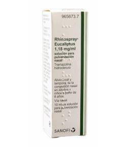 RHINOSPRAY EUCALIPTUS solución para pulverización nasal 10ml Vía Nasal