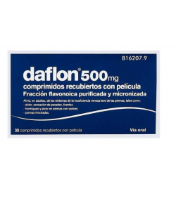 DAFLON 500mg 30 comprimidos