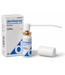 Dentispray 50 mg/ml solución dental Benzocaína Dolor
