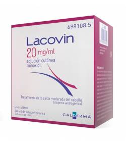 LACOVIN 20 mg/ml Solución Cutánea 240ml