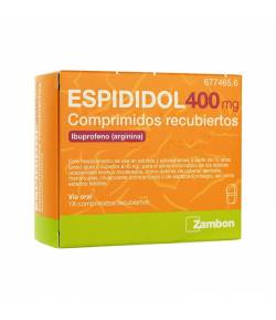 Espididol 400 mg 18 comprimidos recubiertos Antiinflamatorios