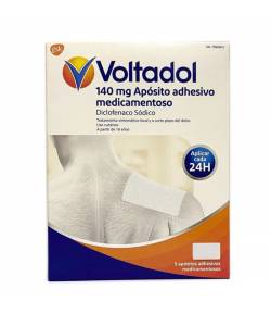 VOLTADOL 140mg Apósito Adhesivo Medicamentoso 5ud Antiinflamatorios