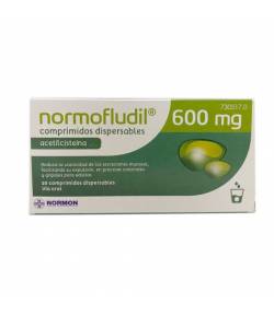 Normofludil 600mg 20 comprimidos dispersables