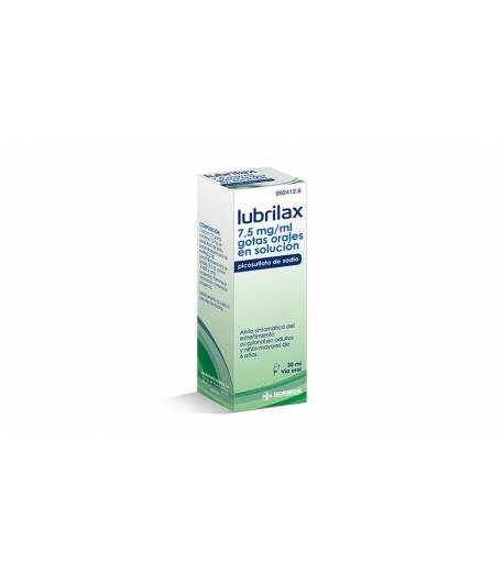 Lubrilax 7.5mg/ml Gotas Orales, 1 Frasco de 30ml Estreñimiento