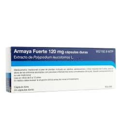 Armaya Fuerte 120 mg 24 cápsulas Antiinflamatorios