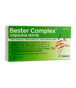 Bester Complex 30 cápsulas Grupo B