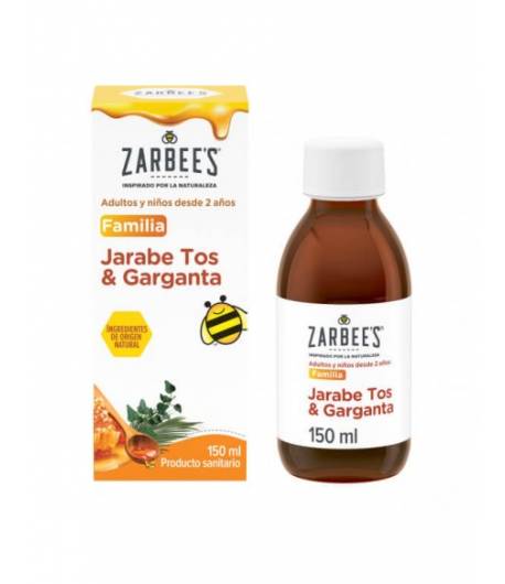 ZARBEES Familia Jarabe Tos Y Garganta 150 ML