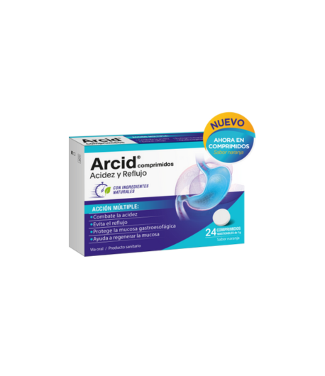 Arcid 24 comprimidos