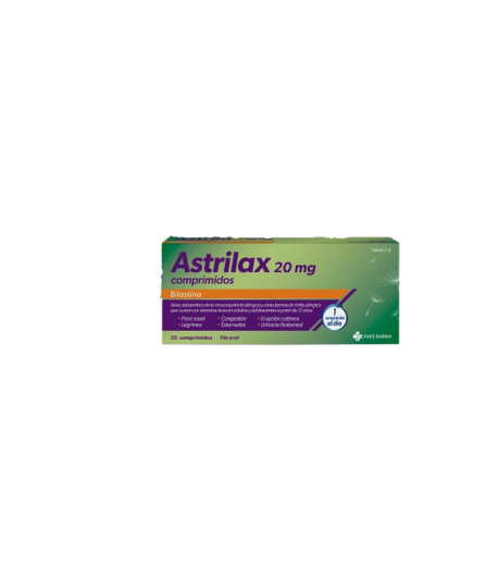 Astrilax 20mg 20 comprimidos