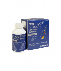Normopil 50mg/ml Solución Cutánea 2 Frascos 90ml
