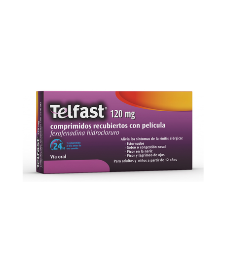 Telfast 120mg 15 comprimidos