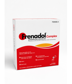 FRENADOL COMPLEX granulado solución oral 18 sobres Sabor Naranja Antigripales