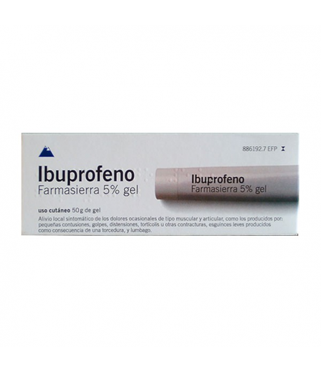 IBUPROFENO FARMASIERRA 50 mg/g gel 50gr Antiinflamatorios