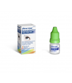 Reactine Levocabastina 0,5mg/ml Colirio en suspensión Alergias