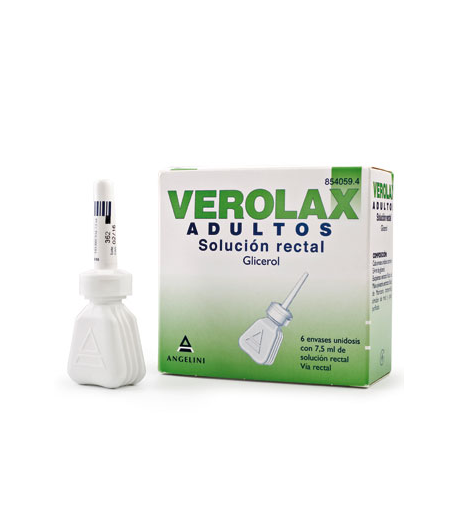 VEROLAX ADULTOS Solución Rectal 6ud Estreñimiento