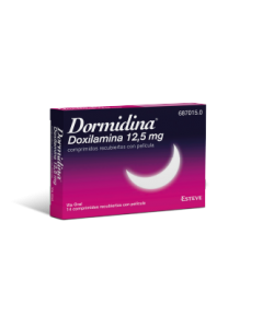 Dormidina Doxilamina 12,5 mg 14comp Cápsulas/ Comprimidos