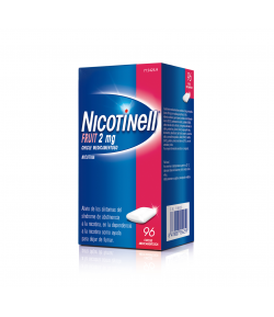 NICOTINELL Fruit 2 mg 96 Chicles Tabaquismo
