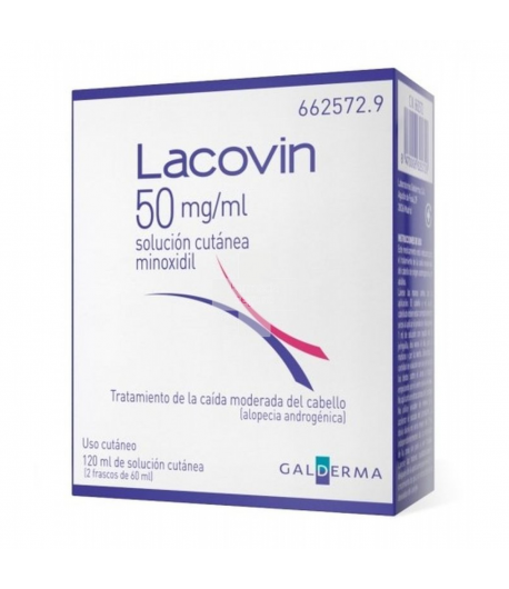 LACOVIN 50 mg/ml Solución Cutánea 120ml Capilar