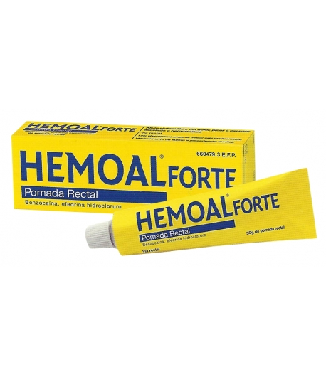 HEMOAL FORTE Pomada Rectal 50gr Hemorroides