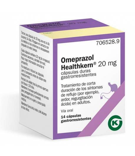 Omeprazol HealthKern 20mg 14 cápsulas