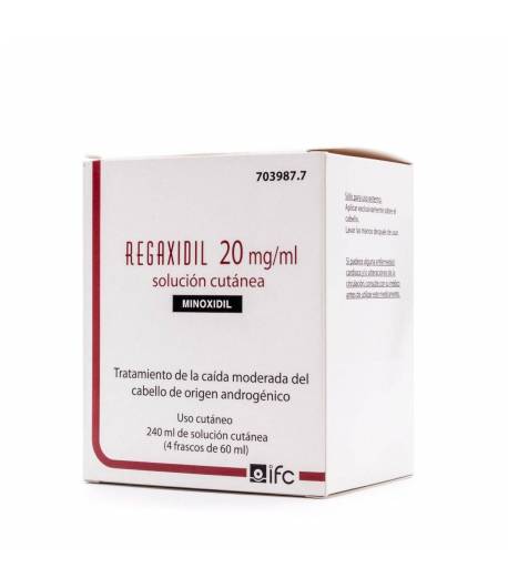 REGAXIDIL 20 mg/ml Solución Cutánea 120ml